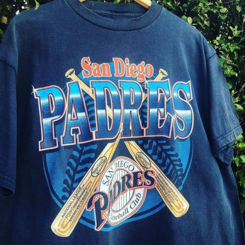Vtg Mlb 90s San Diego Padres Baseball Fan Unisex T-Shirt